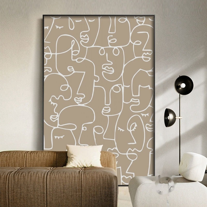 Large Neutral Canvas Wall Art