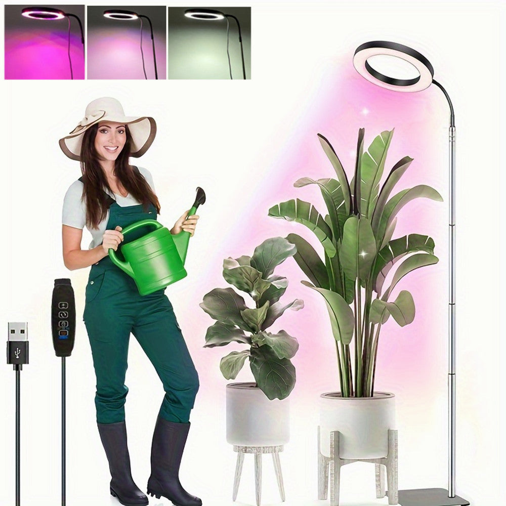 Full-Spectrum Grow Light Floor Lamp