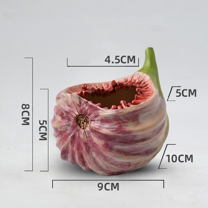 Handcrafted Textured Ceramic Vase