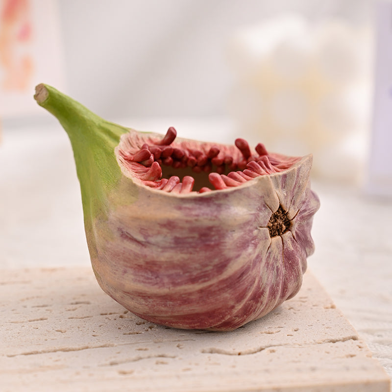 Handcrafted Textured Ceramic Vase